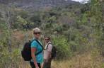 Caminhando com o Tinho, nosso guia no Parque Nacional das Sempre-Vivas, em MG