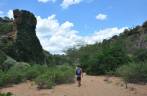 Caminhando no Raso da Catarina, região de Paulo Afonso - BA