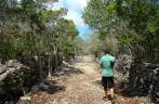 Caminho da Plantation, em North Caico