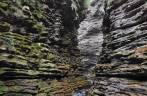 Canyon da Cachoeira do Buracão, próxima à Ibicoara, na Chapada Diamantina - BA
