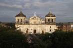 Catedral de León vista do alto do Museu dos Revolucionários, em León, na Nicarágua Catedral de León vista do alto do Museu dos Revolucionários, em León, na Nicarágua