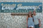 Chegando ao famoso Rick's Cafe, em Negril, na Jamaica Chegando ao famoso Rick's Cafe, em Negril, na Jamaica