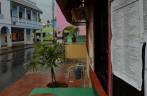 Chuva no nosso restaurante em Speightstown, no oeste de Barbados