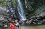 Com o Lopes na Cachoeira do Ouro em Delfinópolis - MG
