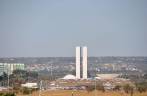 Congresso Nacional visto da torre de TV em Brasília - DF