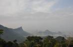 Corcovado e Pão de Açúcar vistos da Vista Chinesa, no Rio de Janeiro - RJ