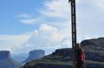 Cruzeiro no alto do Morro do Pai Inácio, próximo à Lençóis, na Chapada Diamantina - BA