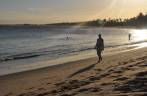 Entardecer na Praia do Forte - BA