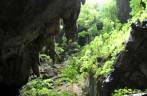 Entrada da caverna Temimina, no PETAR