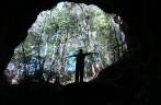 Entrada da gruta de Sobradinho em São Thomé das Letras - MG