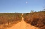 Estrada no Vale do Peruaçu, próximo à Januária - MG