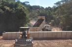 Estrada sendo construída, entre Serro e Milho Verde - MG
