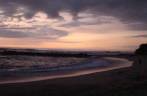Fim de tarde na praia de Santa Tereza, no litoral Pacífico da Costa Rica