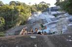 Final de trilha: Cachoeira do Alcantilado em Mauá - RJ