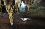 Formação na Caverna Janelão, no Parque Nacional Cavernas do Peruaçu, próximo à Januária - MG