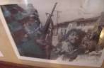 Foto dos tempos de guerrilha do nosso guia no Museu dos Revolucionários, em León, na Nicarágua Foto dos tempos de guerrilha do nosso guia no Museu dos Revolucionários, em León, na Nicarágua