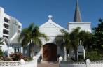 Igreja no centro de George Town, capital das Ilhas Caiman