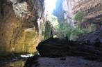 Interior da Caverna Janelão, no Parque Nacional Cavernas do Peruaçu, próximo à Januária - MG