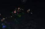 Início de mergulho noturno em Abrolhos - BA