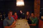 Jantar de despedidas com o Maurício e Oscar, em Newark, no Delaware - Estados Unidos