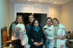 Jantar na casa da Karina e do Ricardo com Pasini e Fernanda Jantar na casa da Karina e do Ricardo com Pasini e Fernanda
