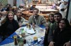 Jantar na Esfirraria de Passa Quatro - MG com o Cesar, Suzana, filho e namorada e com o Waldir