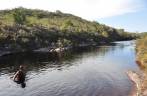Lago no rio Preto, próximo ao Vale do Pati, na Chapada Diamantina - BA