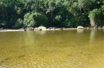Lagoa na Praia da Lagoa em Ubatuba - SP