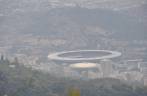 Maracanã visto do alto do Corcovado, no Rio de Janeiro - RJ