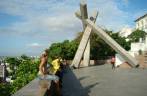 Monumento na Cidade Alta, em Salvador - BA