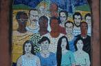 Mural nas ruas de León, na Nicarágua Mural nas ruas de León, na Nicarágua