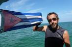 Navegando na Isla de la Juventud, em Cuba