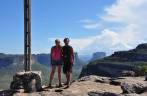 No alto do Morro do Pai Inácio, próximo à Lençóis, na Chapada Diamantina - BA