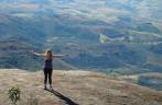 No alto do Pico do Papagaio no Vale do Matutu - MG