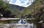 No caminho para a Cachoeira Congonhas, no Parque Estadual da Serra do Intendente, em Tabuleiro - MG