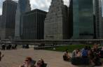 O agradável Pier 15, no sul de Manhattan, em Nova Iorque, nos Estados Unidos O agradável Pier 15, no sul de Manhattan, em Nova Iorque, nos Estados Unidos