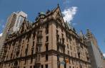 O famoso edifÃcio Dakota, no lado oeste do Central Park, em Nova Iorque, nos Estados Unidos O famoso edifÃcio Dakota, no lado oeste do Central Park, em Nova Iorque, nos Estados Unidos