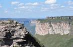 O inconfundível visual da Chapada Diamantina vista do alto do Morro do Pai Inácio, próximo à Lençóis - BA