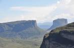 O inconfundível visual da Chapada Diamantina vista do alto do Morro do Pai Inácio, próximo à Lençóis - BA