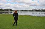 O lago no Parque Barigui, em Curitiba - PR O lago no Parque Barigui, em Curitiba - PR