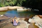 O lugar certo para meditar! Cachoeira da Laje na Trilha do Bonete em Ilha Bela - SP