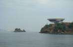 O MAC, arquitetura de Niemeyer, em Niterói - RJ O MAC, arquitetura de Niemeyer, em Niterói - RJ