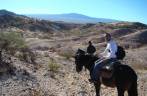 O Miguel nos guia em cavalgada na região de Molinos - Argentina