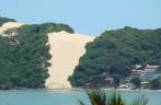 O Morro do Careca, na praia de Ponta Negra, em Natal - RN
