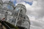 O Palácio de Cristal, no Jardim Botânico, em Curitiba - PR O Palácio de Cristal, no Jardim Botânico, em Curitiba - PR