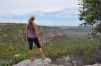 Observando o canyon no P.N da Serra do Catimbau, próximo à Buique - PE