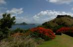 Parte alta de Pigeon Island, parque próximo à Rodney Bay, norte de Santa Lúcia Parte alta de Pigeon Island, parque próximo à Rodney Bay, norte de Santa Lúcia