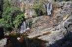 Parte baixa da Cachoeira da Andorinha, no Parque Nacional da Serra do Cipó - MG