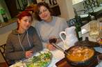PatrÃcia, Juliane e o delicioso cassoulet PatrÃcia, Juliane e o delicioso cassoulet