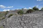 Pedras que lembram o casco de tartarugas, no Parque Nacional da Serra do Catimbau, em Buique - PE